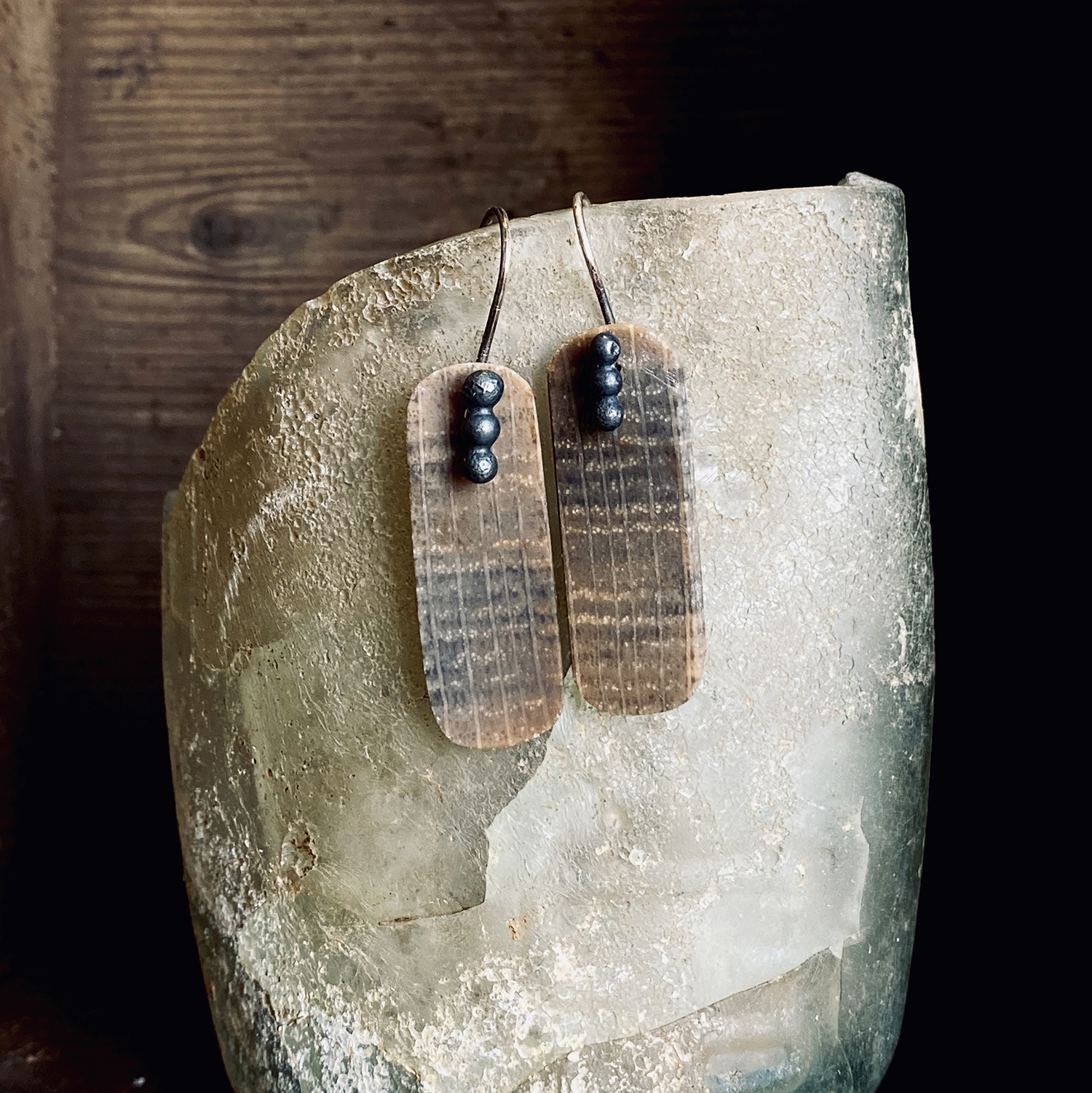 Earrings by Alison Boyce