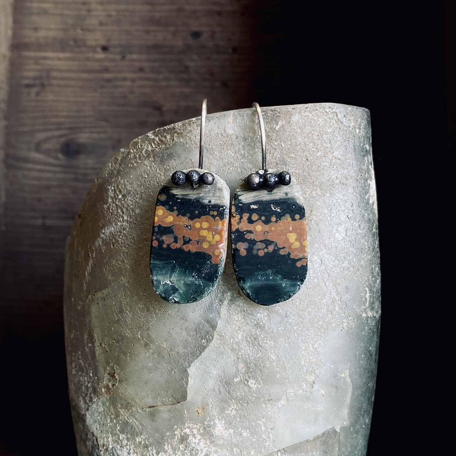 Earrings by Alison Boyce