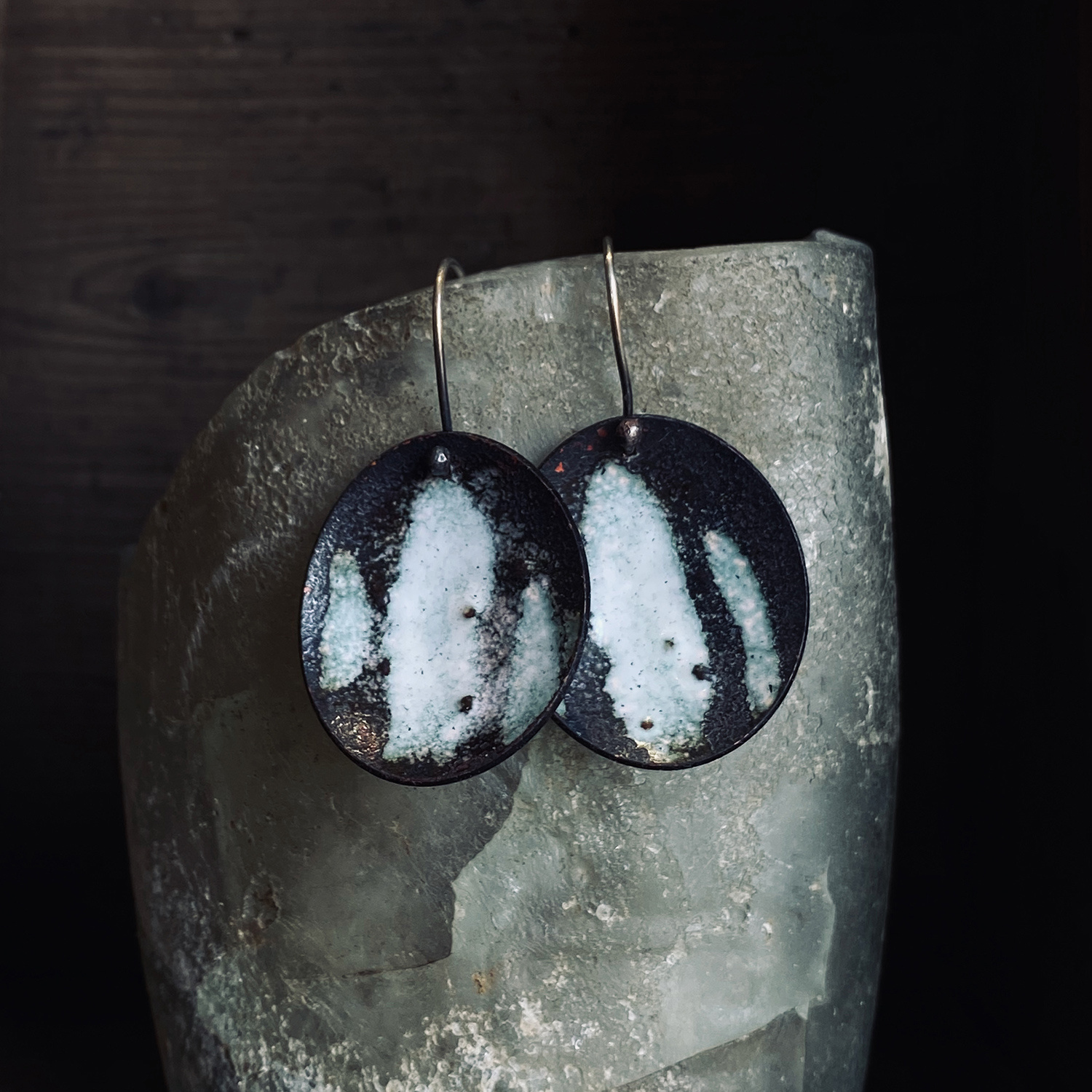 Earrings by Alison Boyce