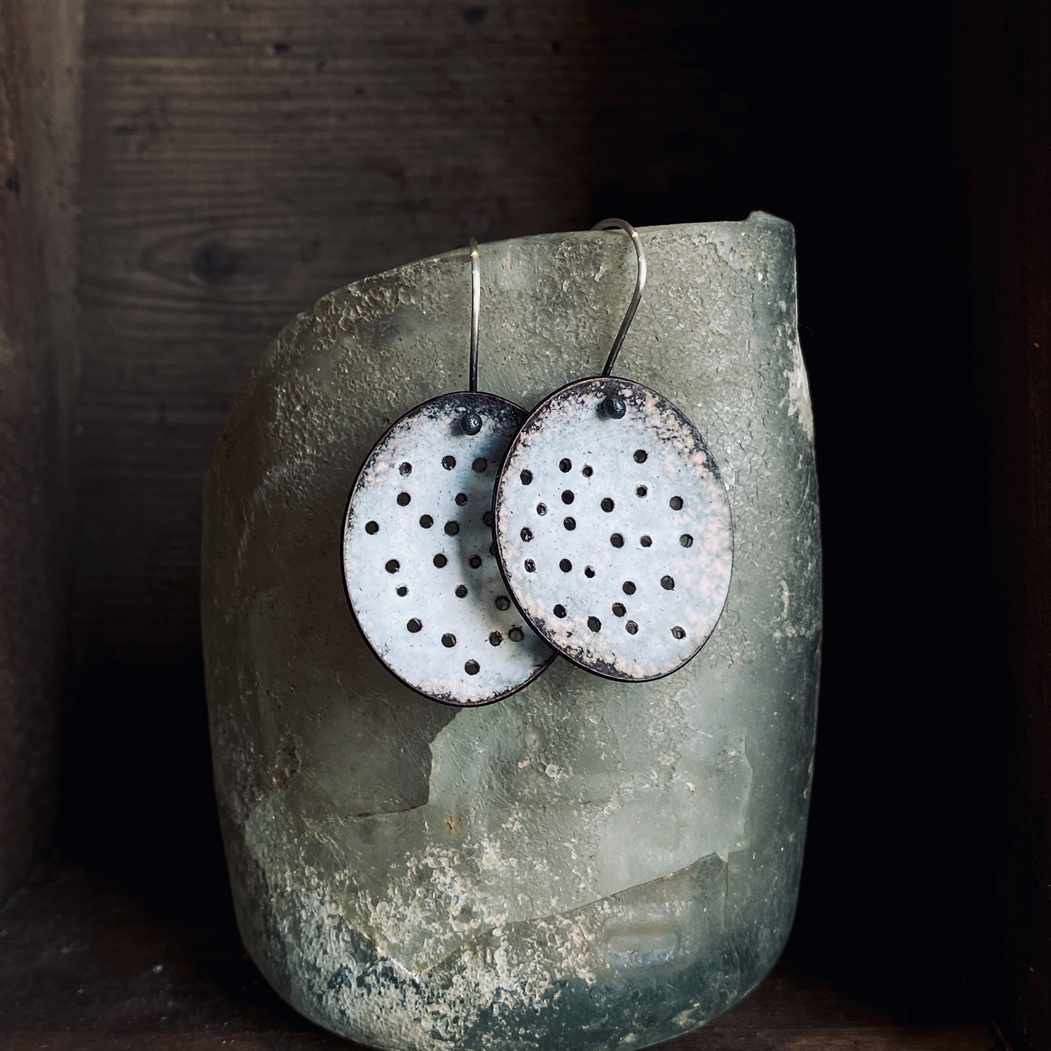 Earrings by Alison Boyce