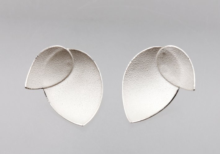 Large Fritillaria Petal Earrings