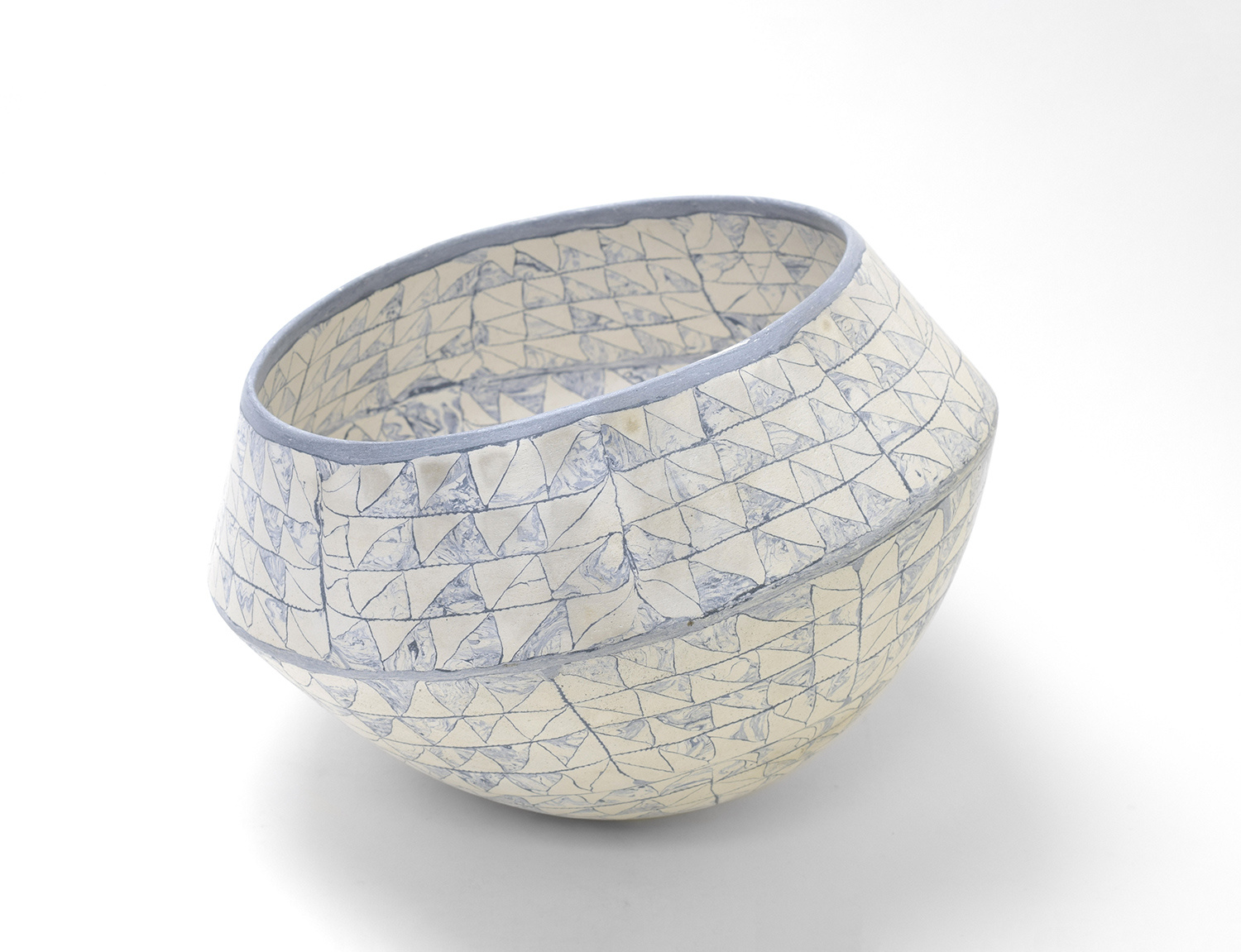 Asymmetric Sculptural Bowl #2 by Barbara Gittings