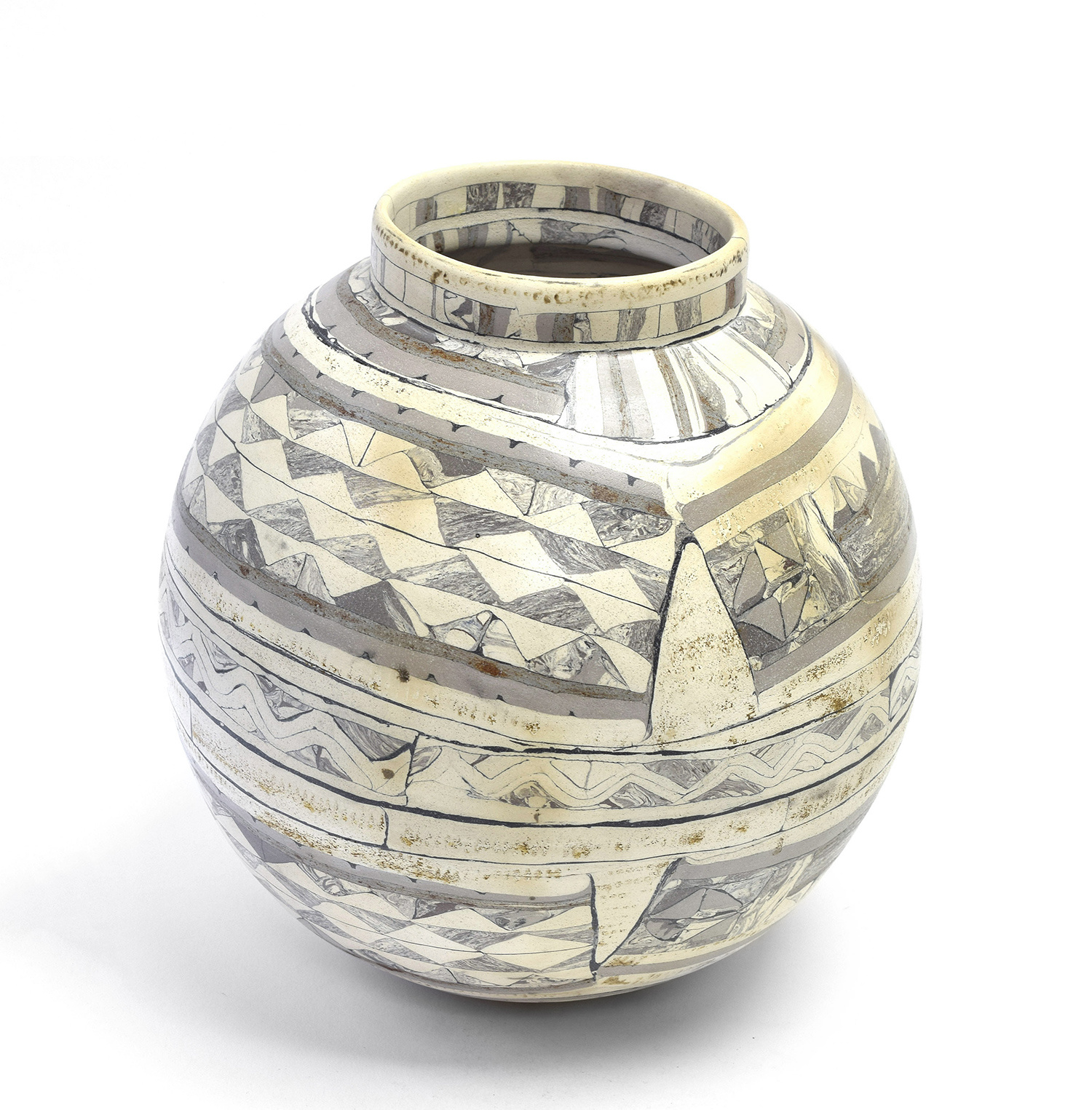 Big Moon Jar #2 by Barbara Gittings