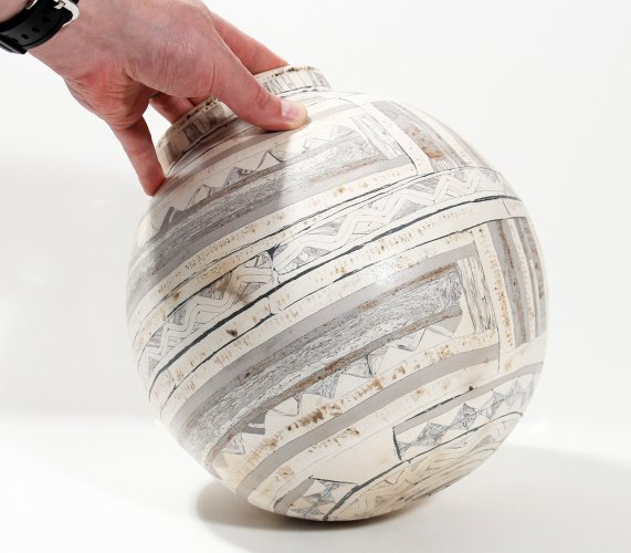 Big Moon Jar #2 by Barbara Gittings - alternative image