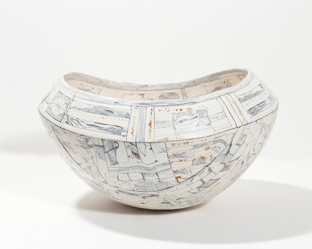 Asymmetric Sculptural Bowl #5 by Barbara Gittings - alternative image