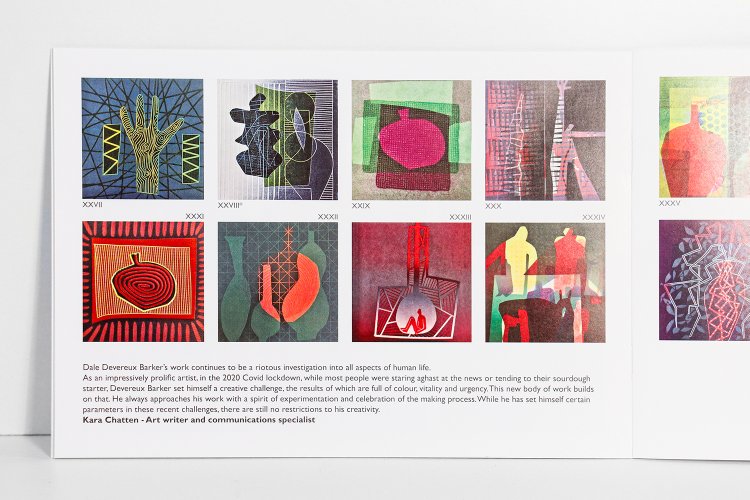 100 Prints, 100 Days Exhibition Catalogue by Dale Devereux Barker - alternative image