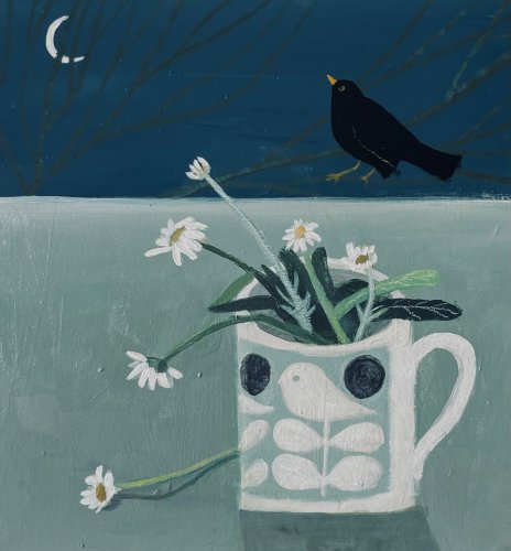 Blackbird Sings to the Moon