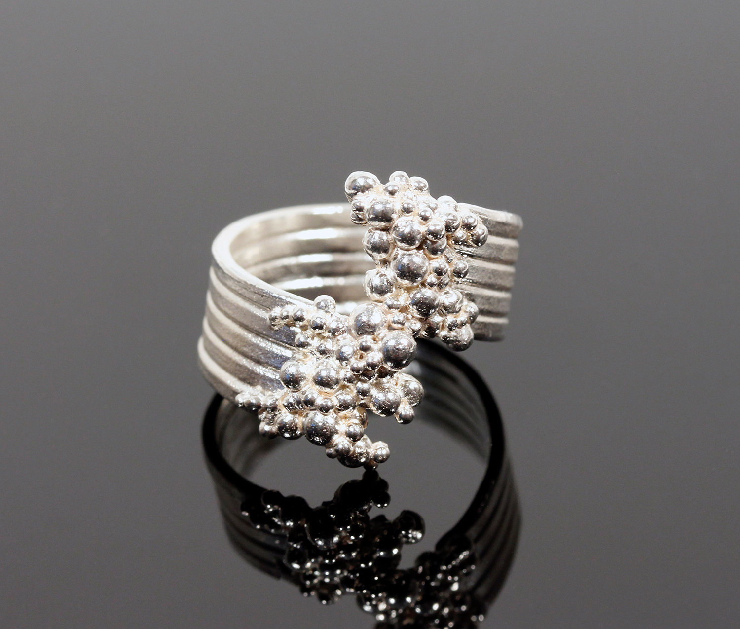 Whorl Ring by Hannah Bedford