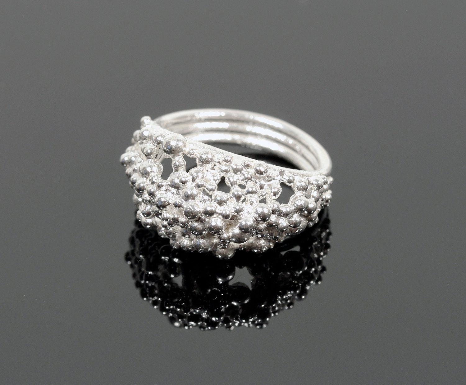 Scattered Granule Ring-wide by Hannah Bedford