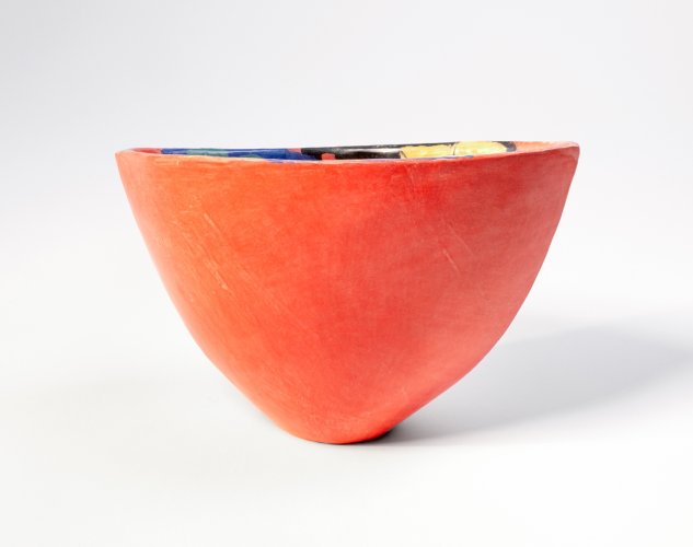 Retro Red III Open Vessel by Carolyn Genders - alternative image