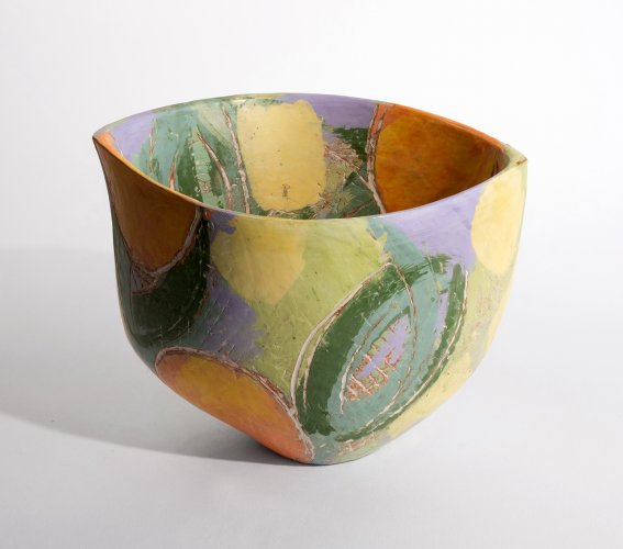 Abstract Spring II Open Vessel by Carolyn Genders - alternative image