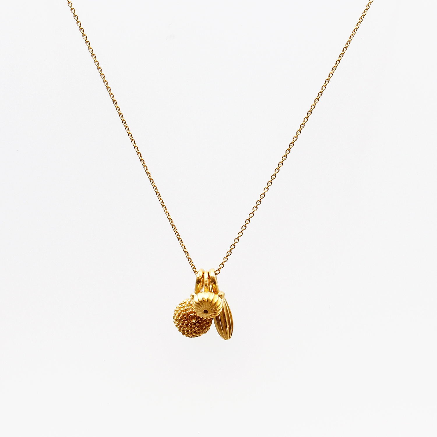 3 Pollen Cluster Necklace by Catherine Hills