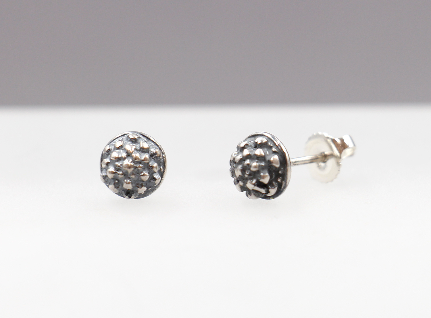 Acorn Cup Studs by Catherine Hills