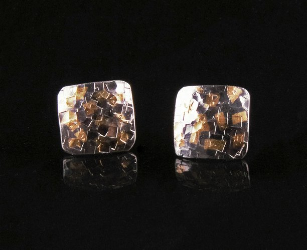 Square Stud Earrings