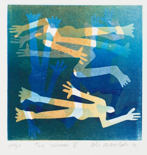 Two Swimmers VI by Dale Devereux Barker - alternative image