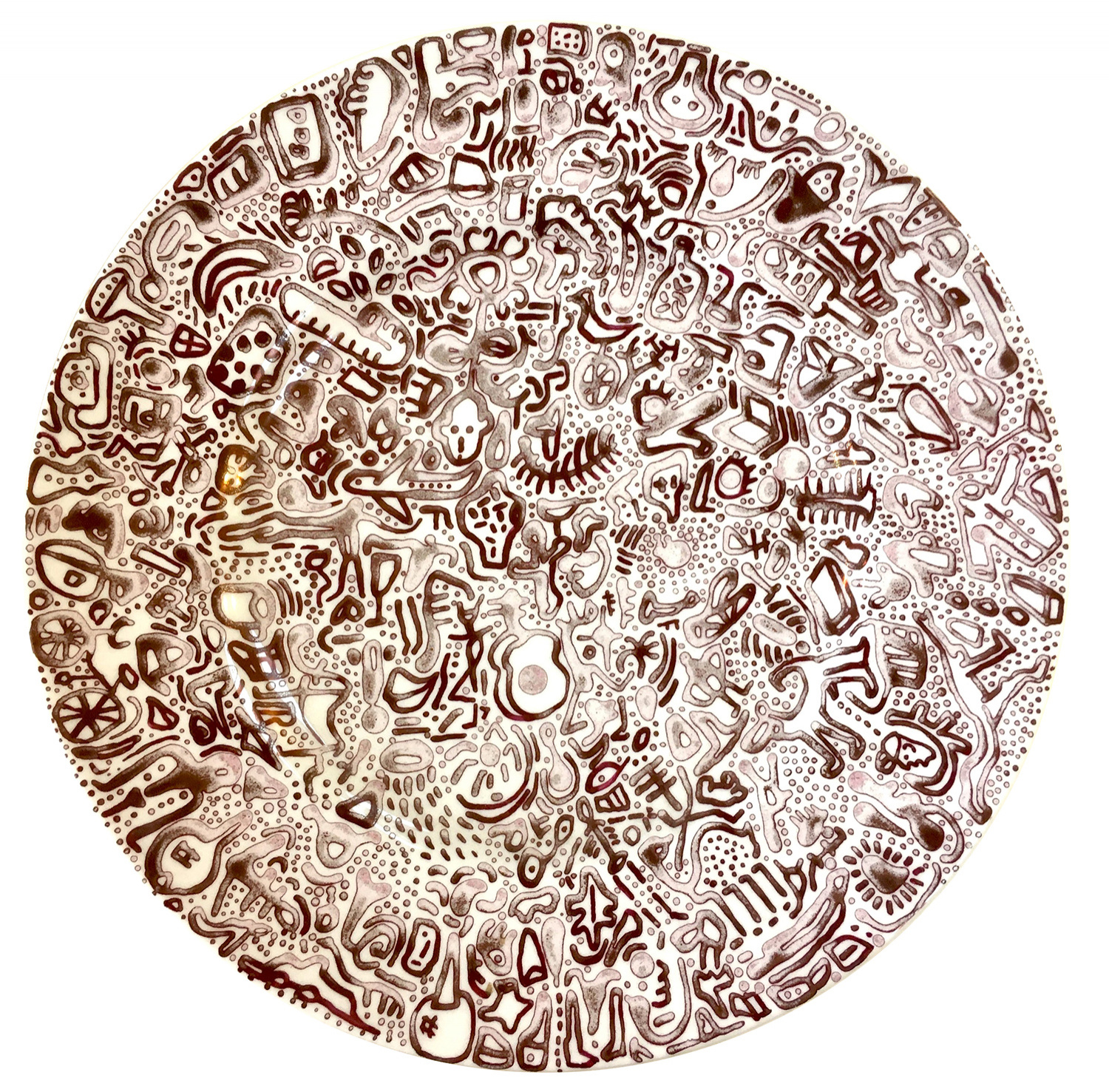 Plate-Lusty Ware by Dale Devereux Barker