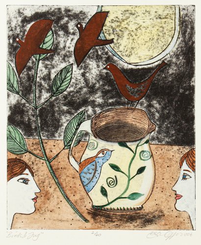 Birds and Jug by Diane Griffiths - alternative image