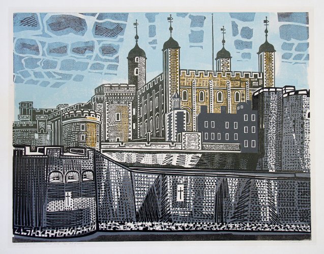 Tower of London by Edward Bawden - alternative image