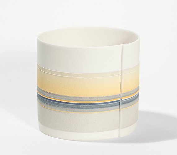 Small Pale Orange Vessel by Rachel Foxwell - alternative image