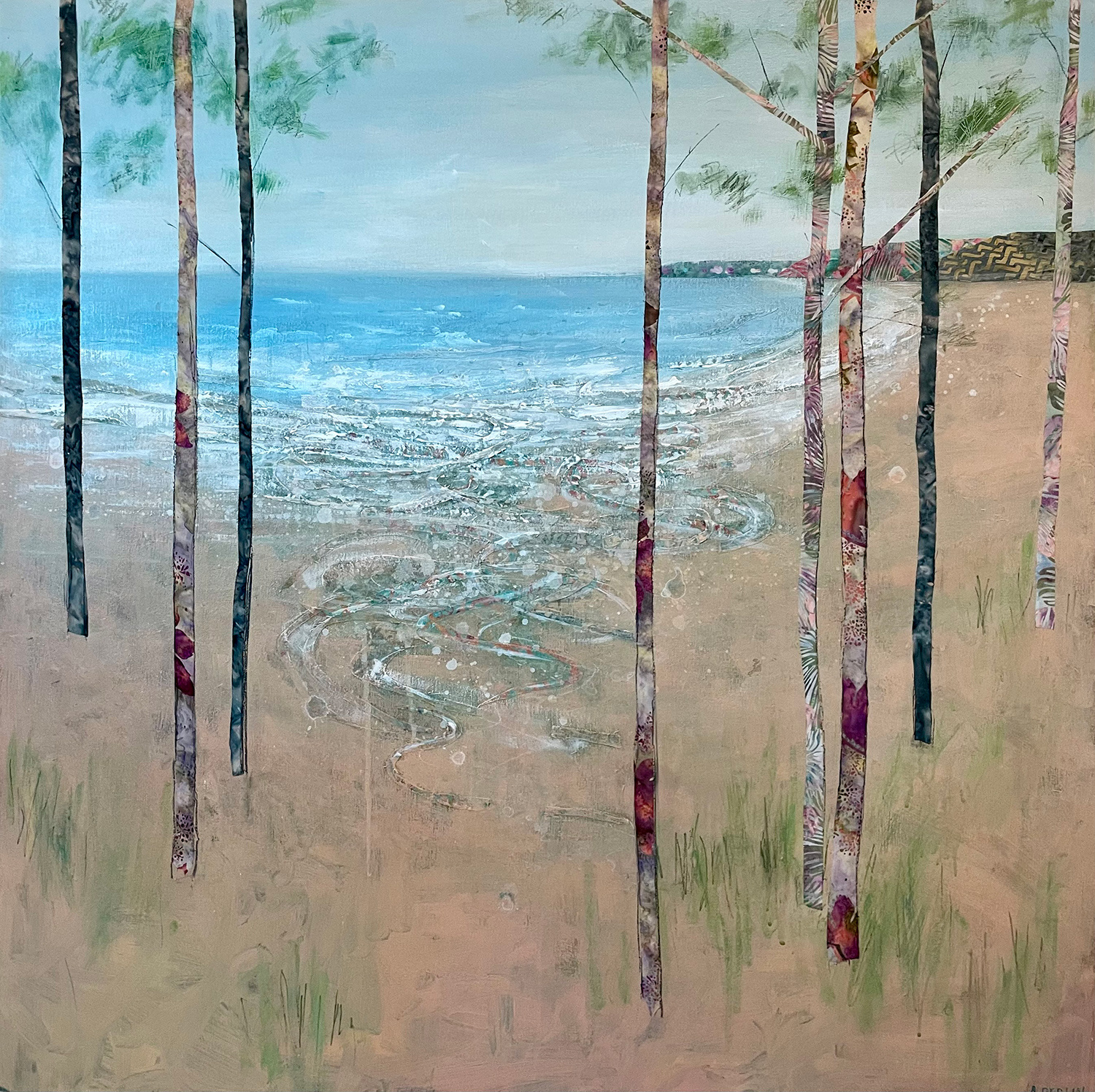 Beach Pines by Anna Perlin