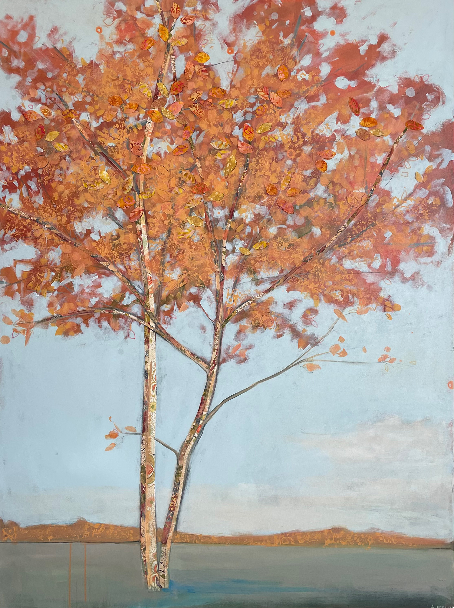 Autumn Tree by Anna Perlin