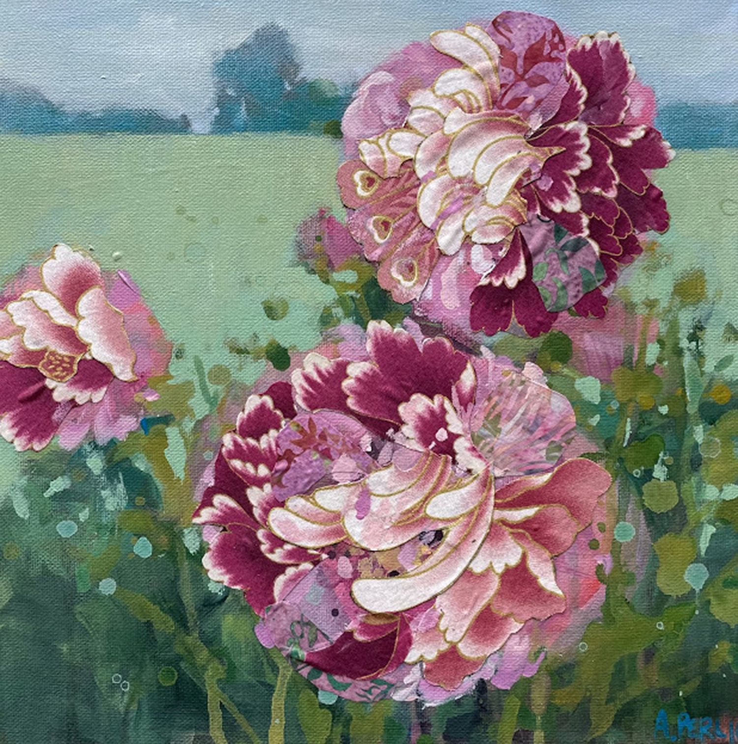 Peonies by Anna Perlin