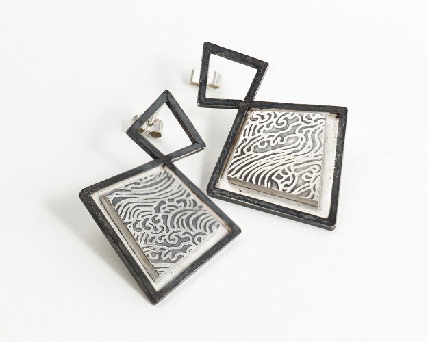 Earrings by Jill Newbrook - alternative image