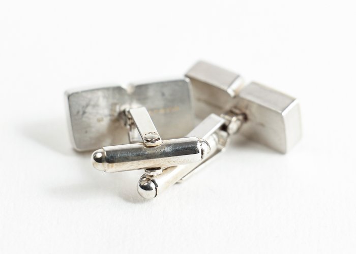 Double Square Cuffllinks by Jill Newbrook - alternative image