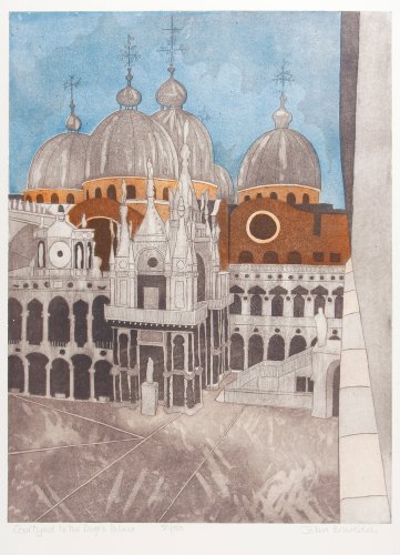 Courtyard to the Doges Palace by John Brunsdon - alternative image