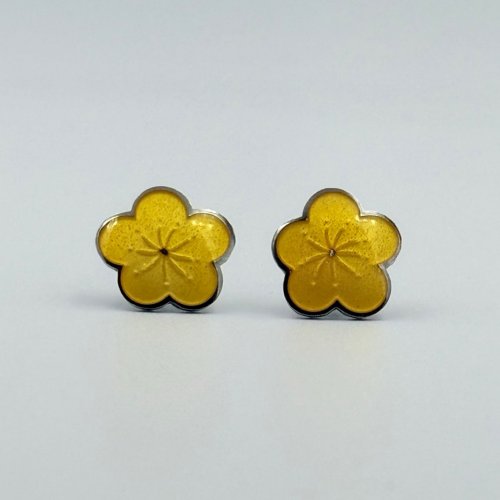 Yellow Plum Studs