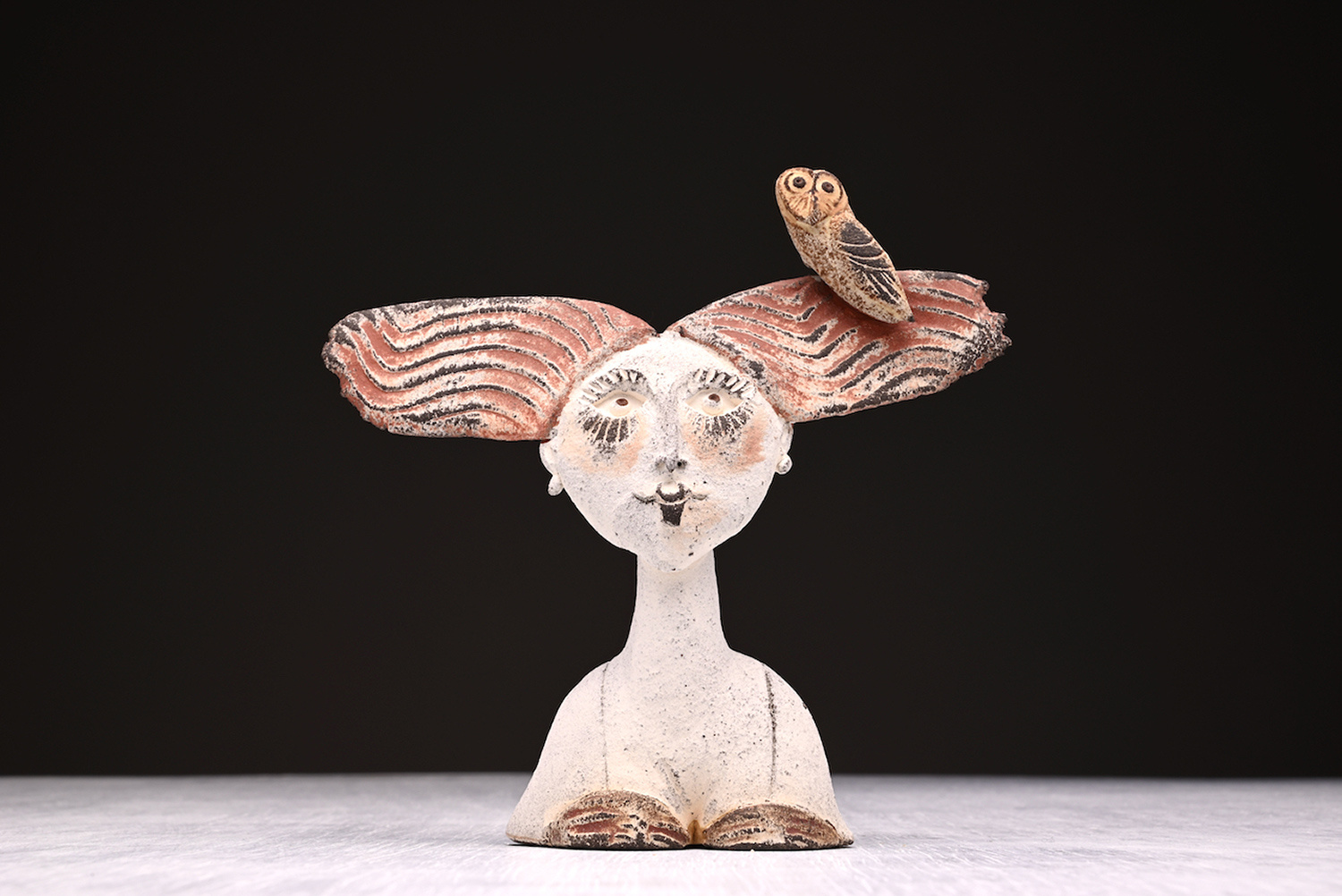 Woman & Owl by Jeremy James