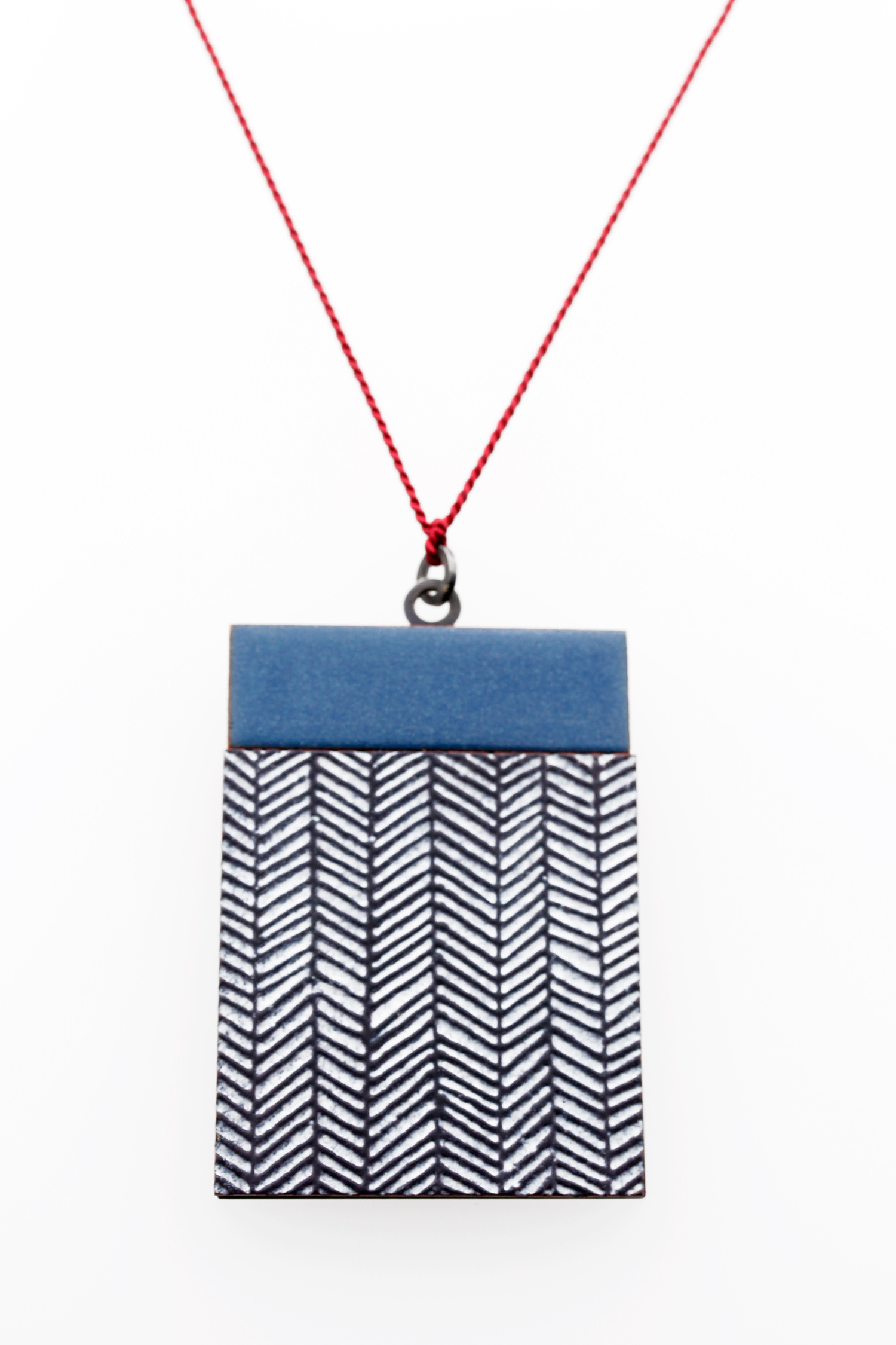 Rectangular Pendant by Jessica Turrell