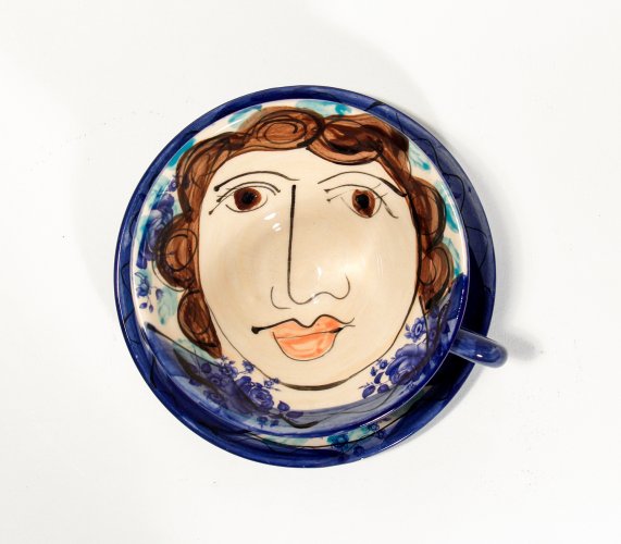 Cup and Saucer by Karen Atherley - alternative image