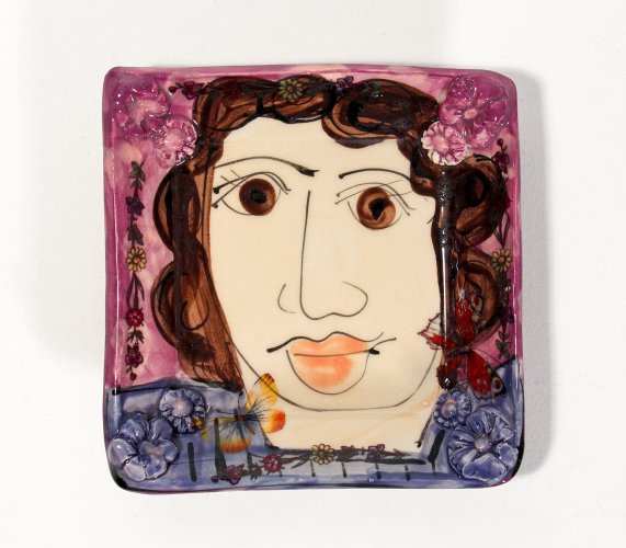 Square Dish, small by Karen Atherley - alternative image