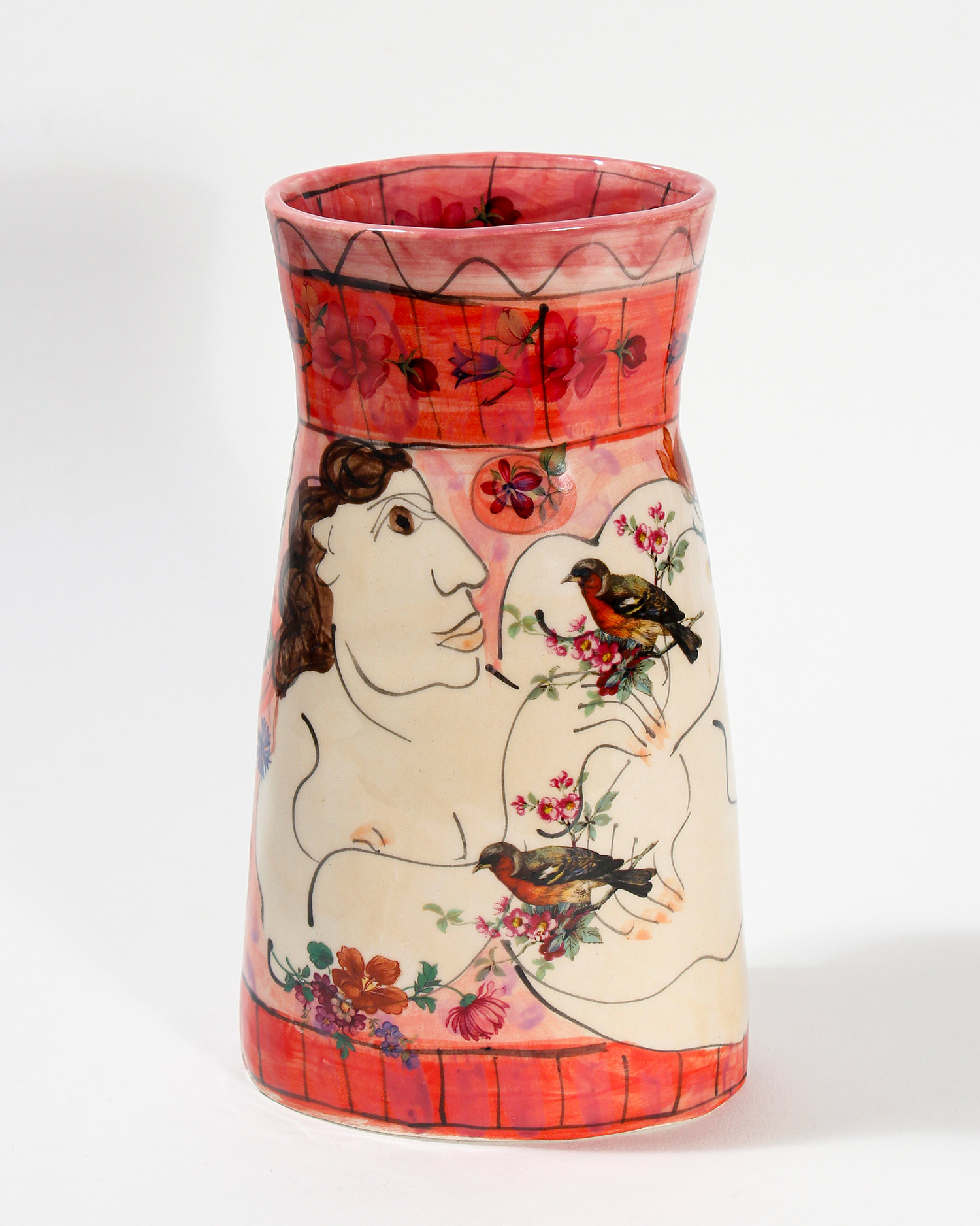 Vase, medium by Karen Atherley