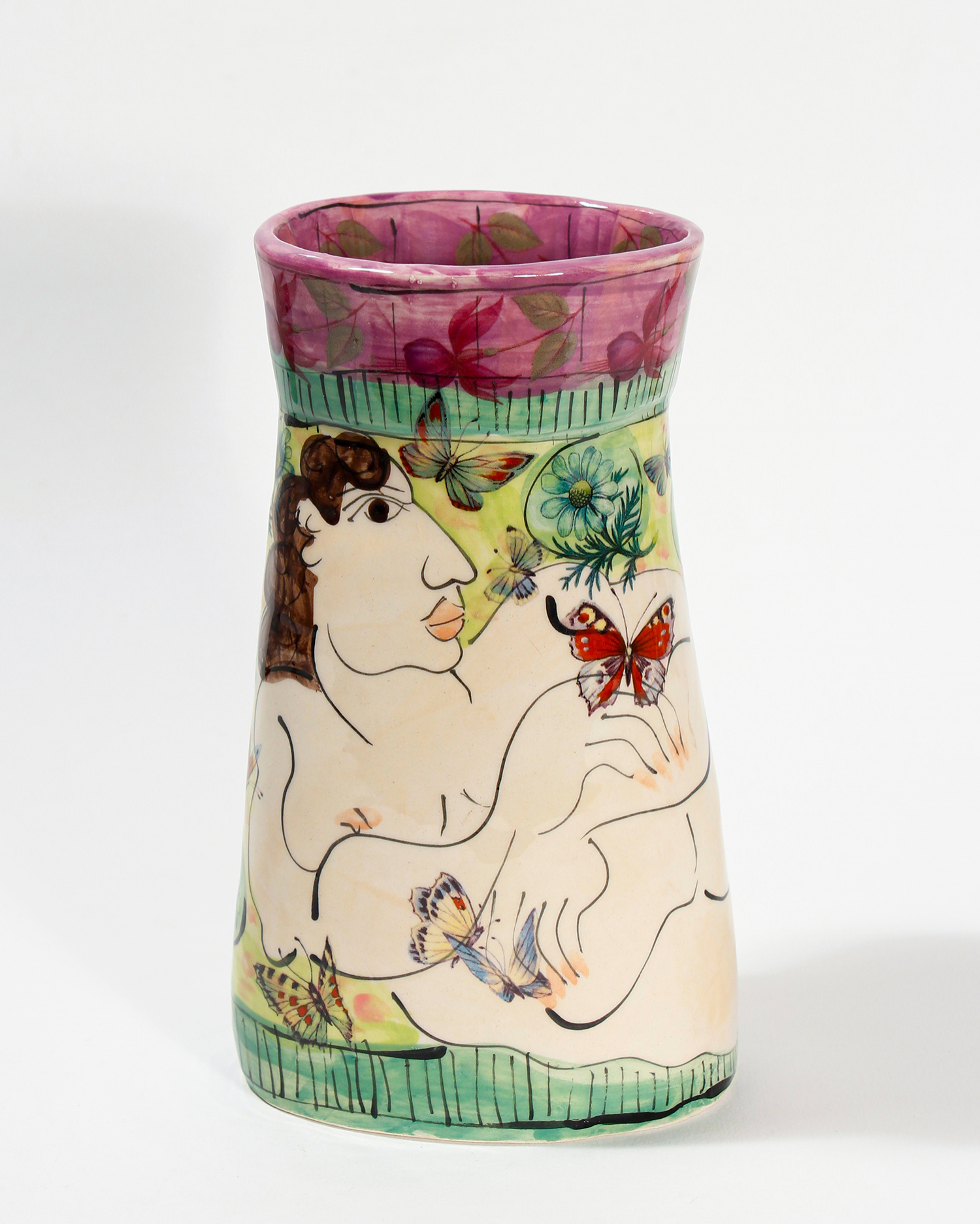 Vase, medium by Karen Atherley