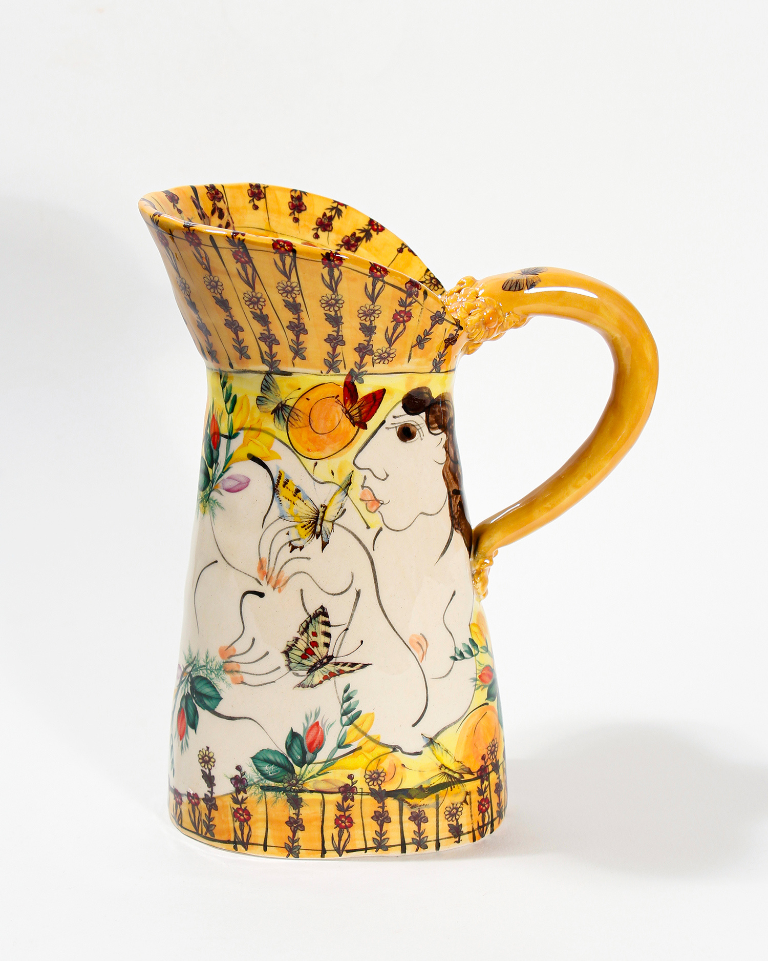 Jug, medium by Karen Atherley