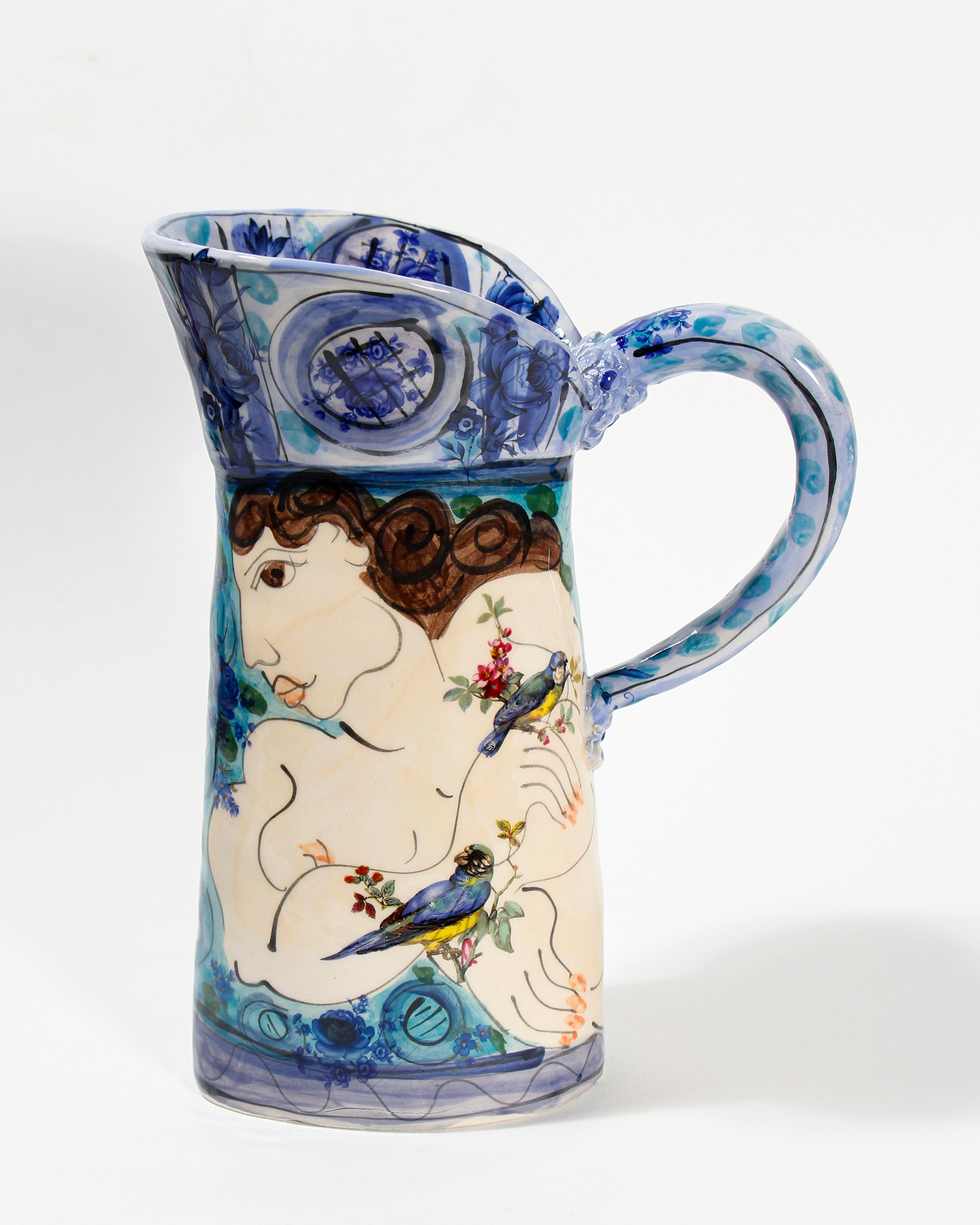 Jug, medium by Karen Atherley