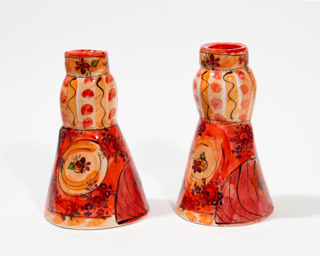 Candlesticks, pair by Karen Atherley - alternative image