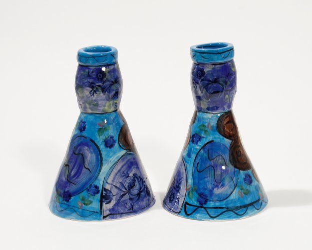 Candlesticks, pair by Karen Atherley - alternative image