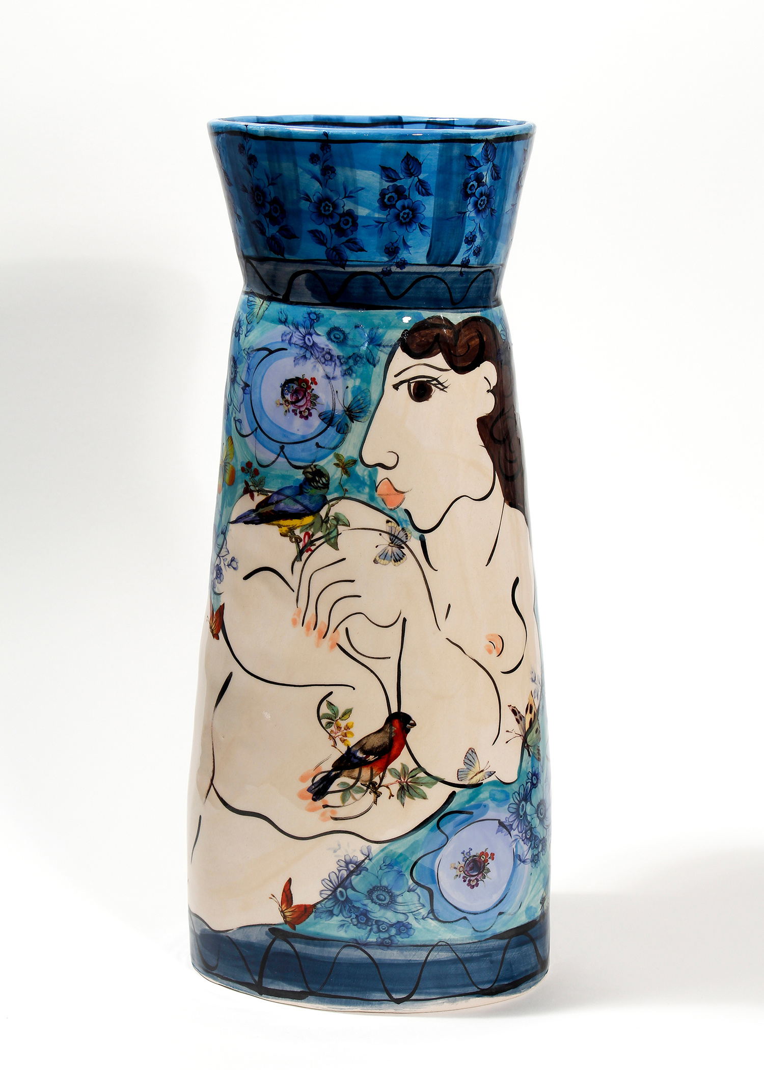 Vase, large by Karen Atherley