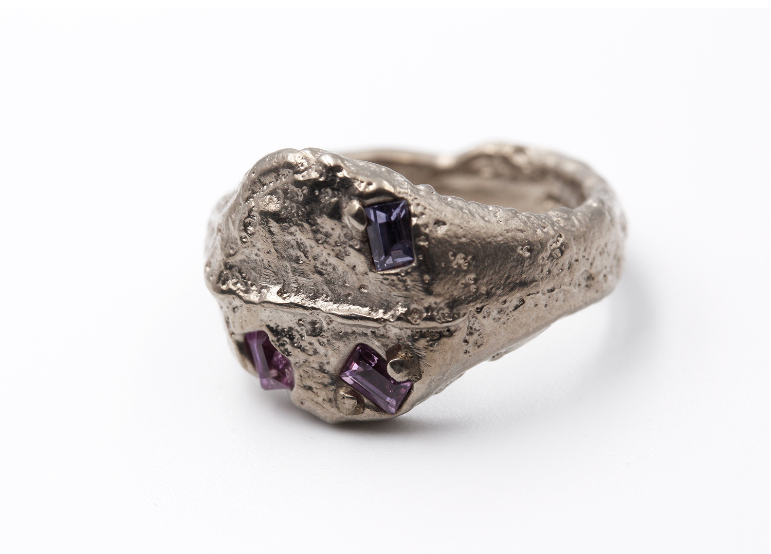 Freeform Signet Ring by Kelvin Birk