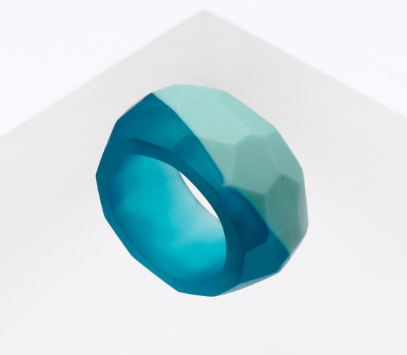 Geo Faceted Ring