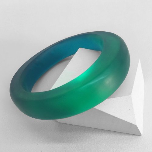 Two Tone Bangle by Karen McMillan - alternative image