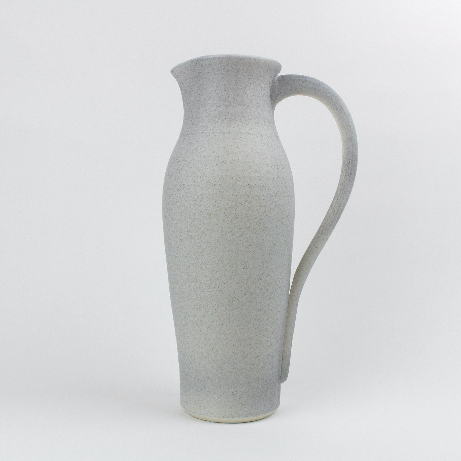 Jug, french grey by Lucy Burley