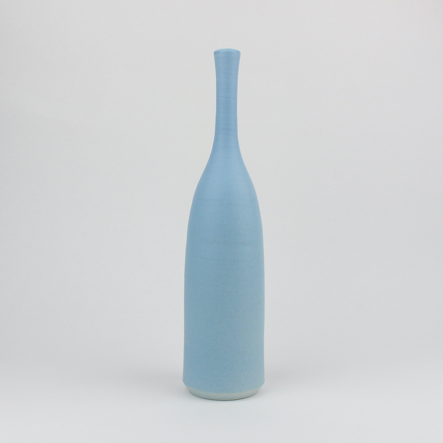 Bottle, sky blue by Lucy Burley