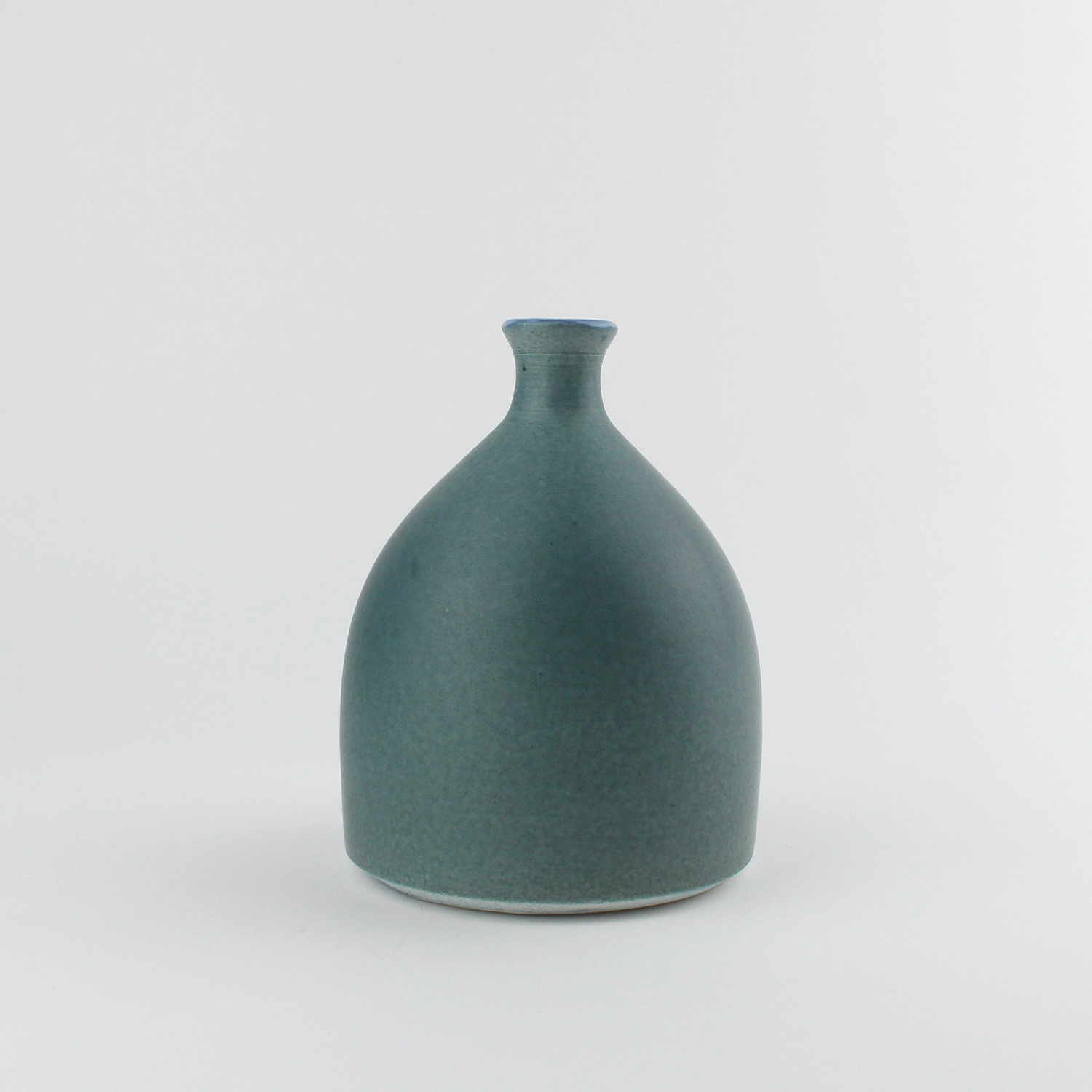 Posy Vase, teal by Lucy Burley