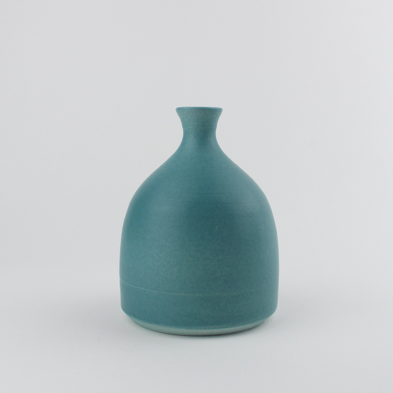 Posy Vase, turquoise by Lucy Burley