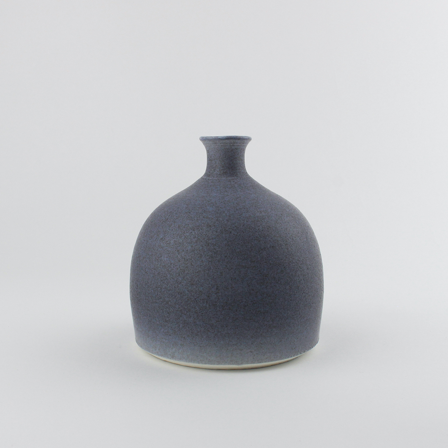 Posy Vase, slate grey by Lucy Burley