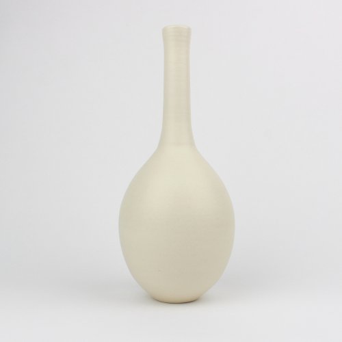 Oval Bottle, ivory